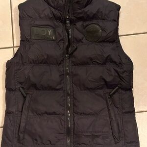 Boy London Black Puffer Vest